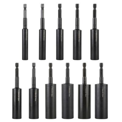 Deepen Hexagon Socket Nut Driver Drill Bit Sleeve Adapter Electric Screwdriver Auto Repair Workshop Work Construction