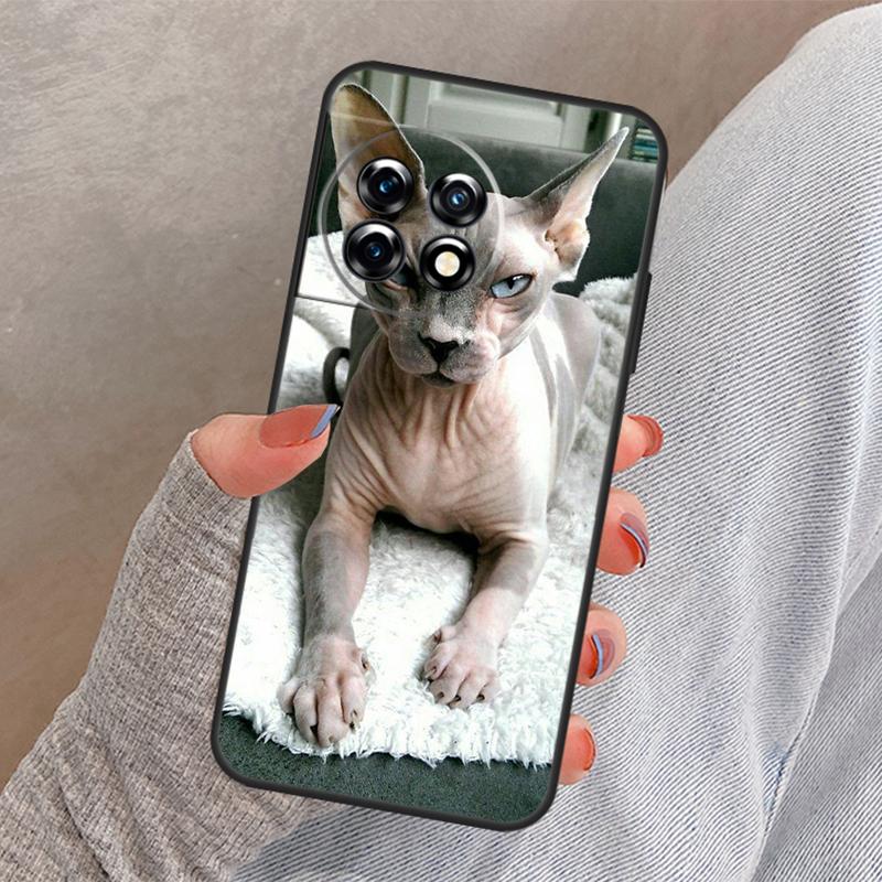 Sphynx Sphinx Cat Cover For OnePlus Nord 4 CE 2 3 Lite N30 N20 N10 OnePlus 13 12 11 10 Pro 8T 10T 12R 13R Case