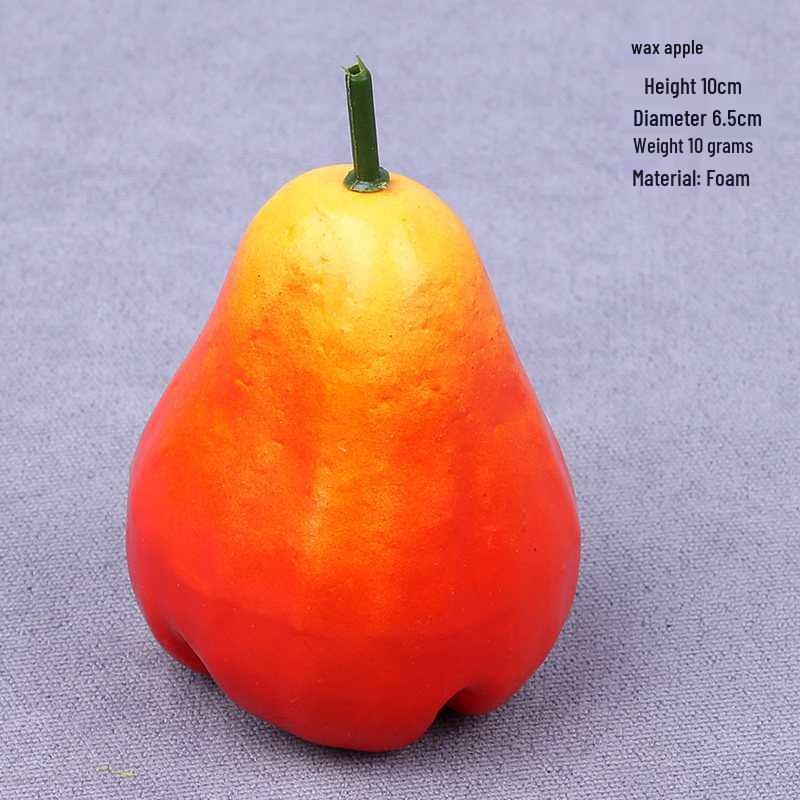 Foam Fruit Model Set: Educational Toy & Display with Plastic Apples, Bananas, Grapes for Kids