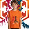 Boys Star Wars Darth Maul Graphic T Shirt Kids Casual Cotton Short Sleeve Top Summer Clothing