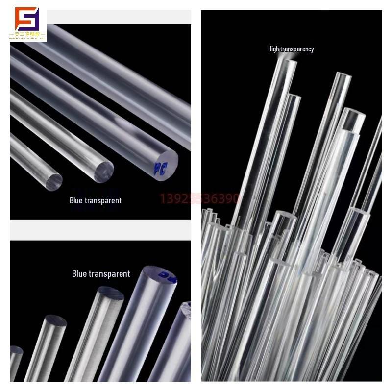 PC and Acrylic Rods, High-Transparency Black Polycarbonate Sheets