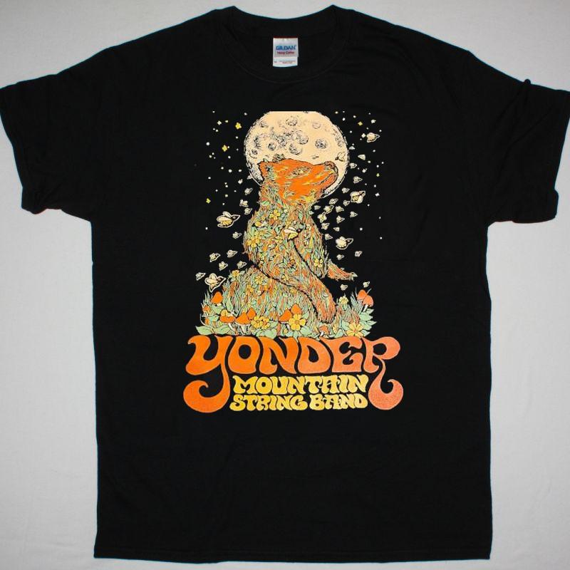 New! Yonder Mountain String Band Bee Bear T-shirt Cotton EN378 Unisex T-Shirt S