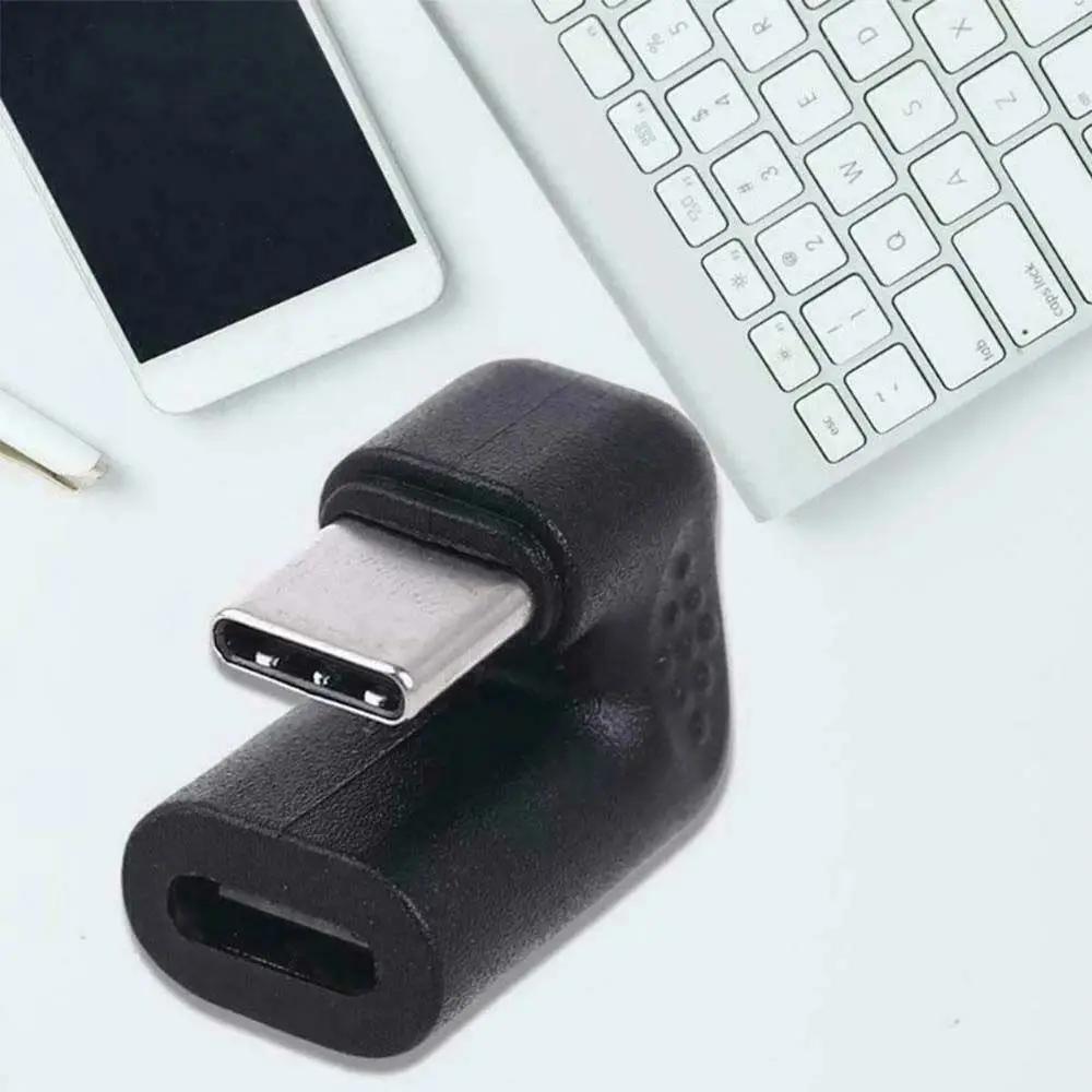 Adapter Type C Adapter 180 Degree Micro USB Data Transmission Converter USB-C Converter Type C Male To Female U-shaped Adapter