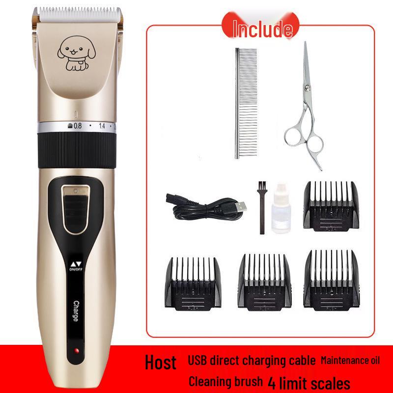 Kuanger Pet Electric Hair Trimmer Set for Dogs & Cats