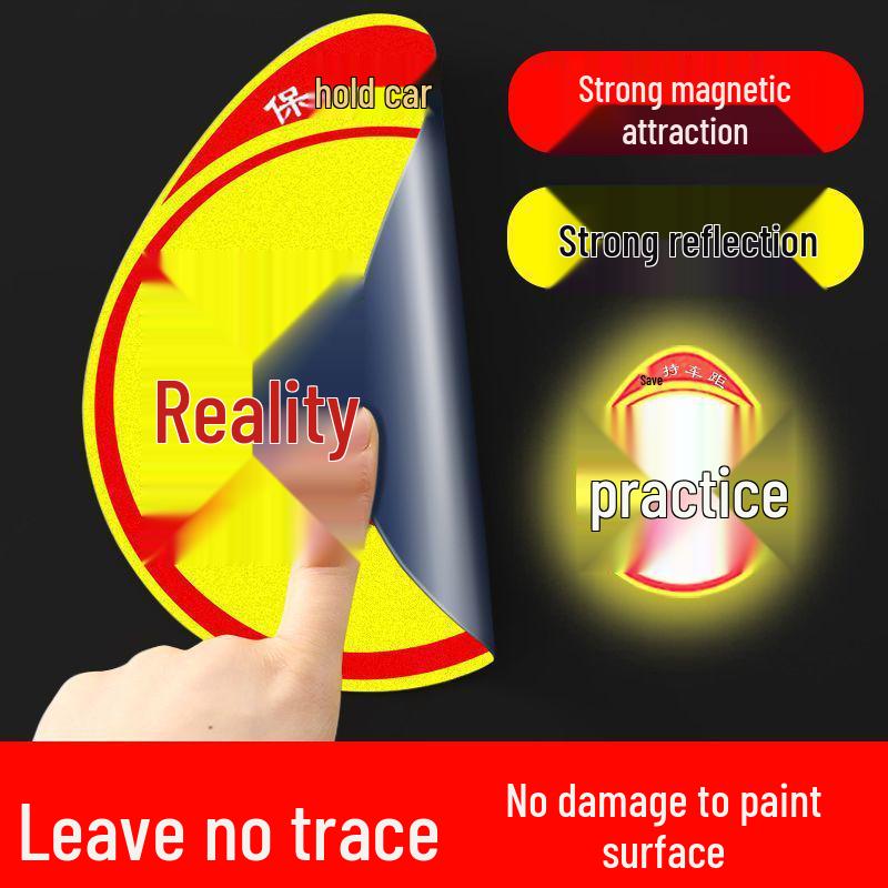 

Бесплатная доставка: Новая Магнитная Наклейка на Автомобиль для Водителя - Креативная, Светоотражающая и Идеальная для Женщин-Водителей