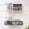 Caddy Rack Corner Frame Shower Black Shelves Bathroom Storage Rack Kitchen Supplies Organizer Shelf