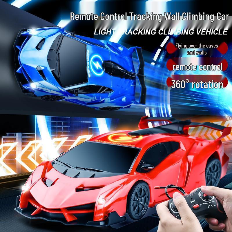 

Remote Control Lamborghini Stunt Wall-Climbing Toy Car for Kids червоний