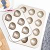6/9/12 Cavity Chestnut Shaped Cake Baking Tray Mold Carbon Steel Kitchen Baking Tool Essential Kitchen Accessory