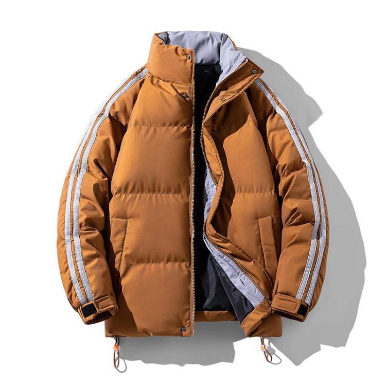 Men Winter Warm Thicken Cotton Padded Parka Coat Jacket Fashion Overcoat Male M