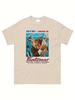 Men's Retro 1960s French New Wave Film T shirt - Louis de Finius "Phantom Rider" Film Graphic T shirt