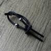 Male E-stim Accessories Ring with Steel Beads Adjustable Conduction Loop