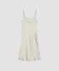 Deolil Plain Midi Satin Dress_Silver Gray