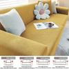 Jacquard Elastische Sofabezug Heimdekoration Stretch Couchhülle für Wohnzimmer Vollabdeckung Sessel Ecke Überwurf S/M/L/XL Größe