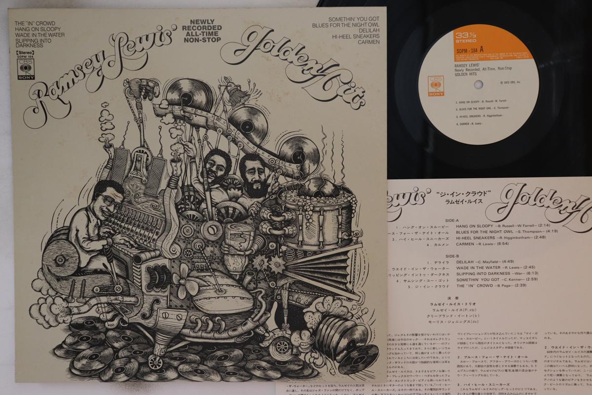 

LP Пластинка РАМСИ ЛЬЮИС - Золотые Хиты SOPM184 CBS SONY 1974 Япония Джаз Б/У