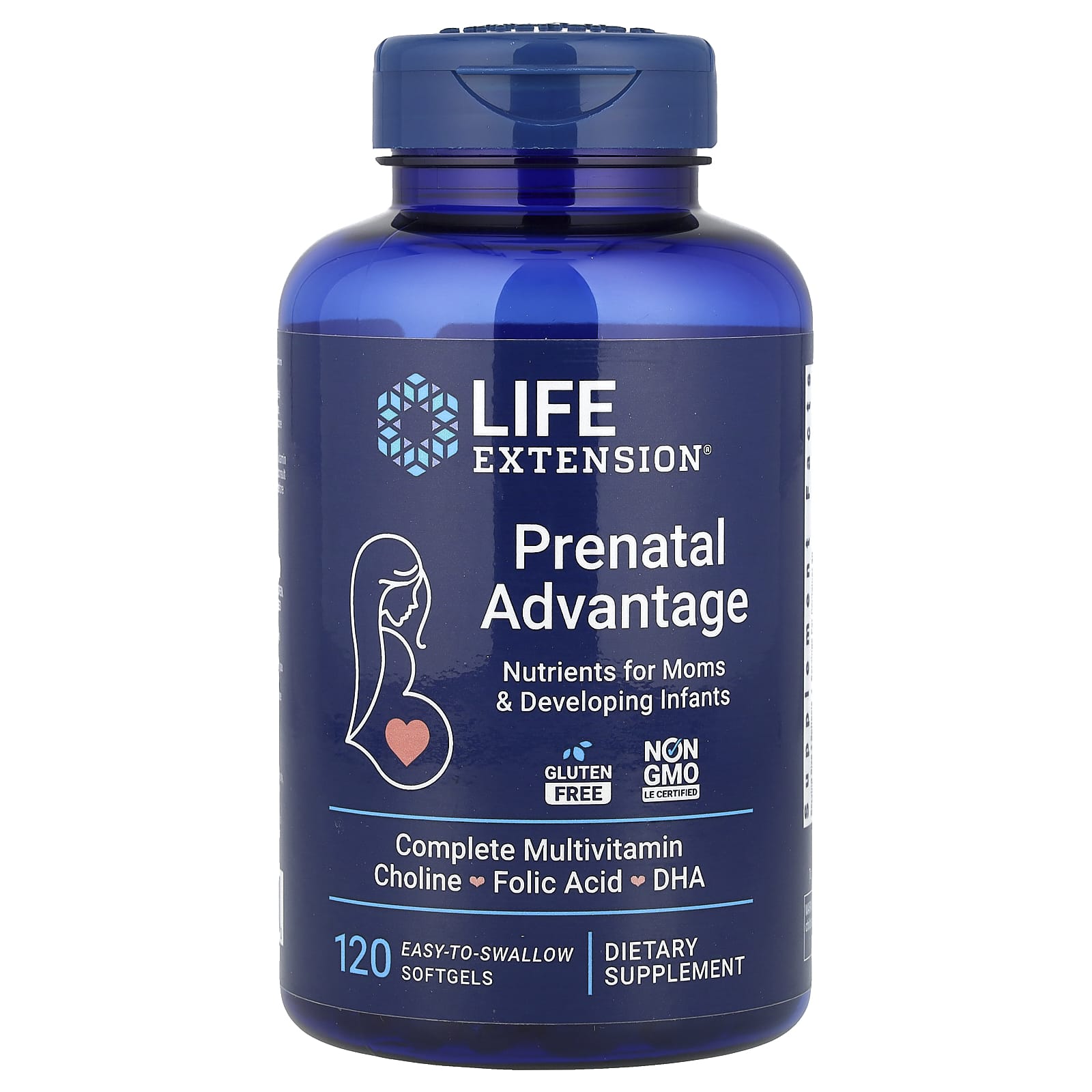

Prenatal Advantage, 120 Easy-to-Swallow Softgels
