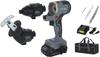 Takagi 18V Rechargeable Set with Impact Driver and Electric EARTH MAN SHARE LINK Power Tools Multi-Tool Saw, Brushless, SL-18BMTL-AS,