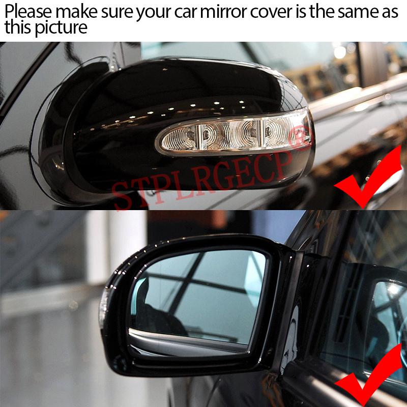 For Mercedes-Benz W164 X164 W251 2005-2010 Left Right Door Side Wing Mirror Glass Heated Clear Rear View Rearview Only LHD
