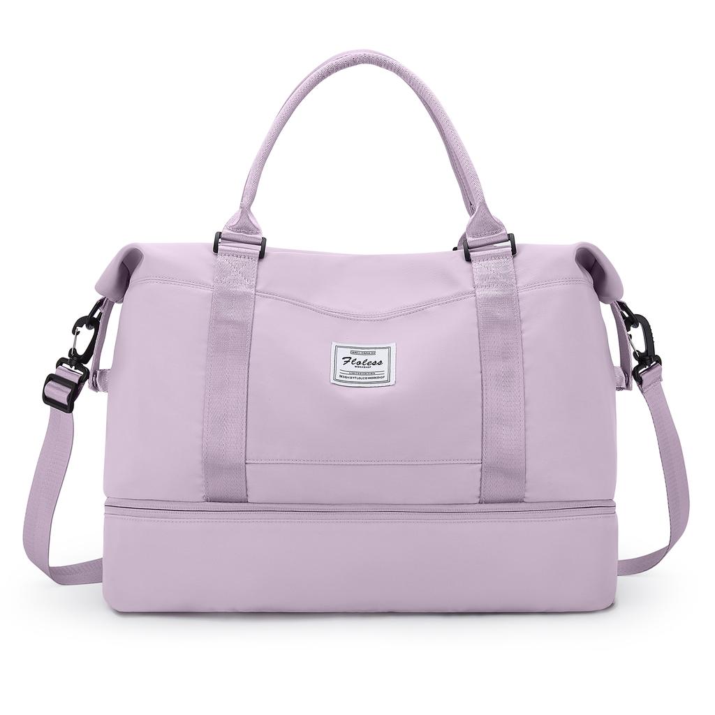 Weekender Bags For Women,Personal Item Travel Bag With Shoes Compartment,Overnight Travel Duffel Bag With Toiletry Bag