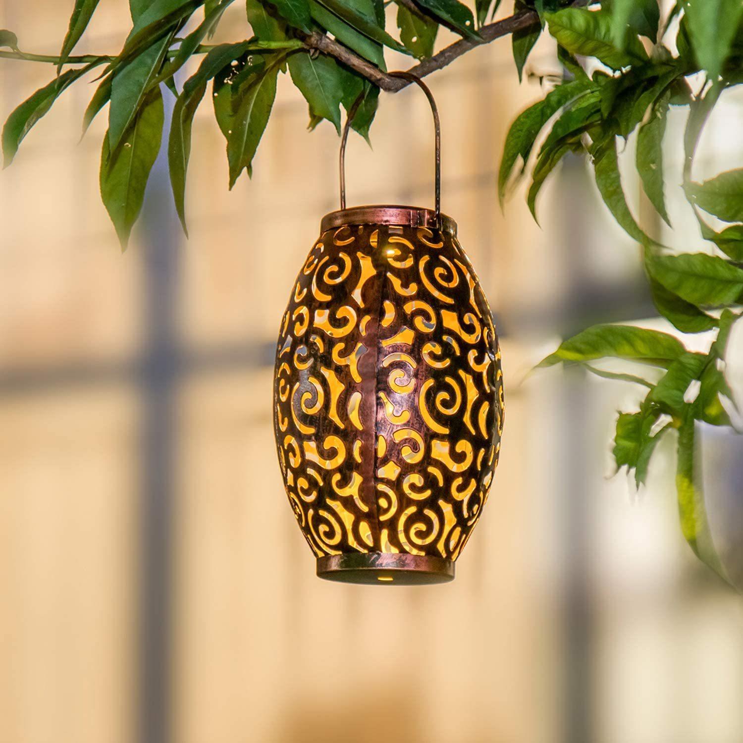 

Уличный солнечный фонарь, железный подвесной светильник, уличный сад, двор, лужайка, декоративный подвесной светильник, железный проекционный светильник