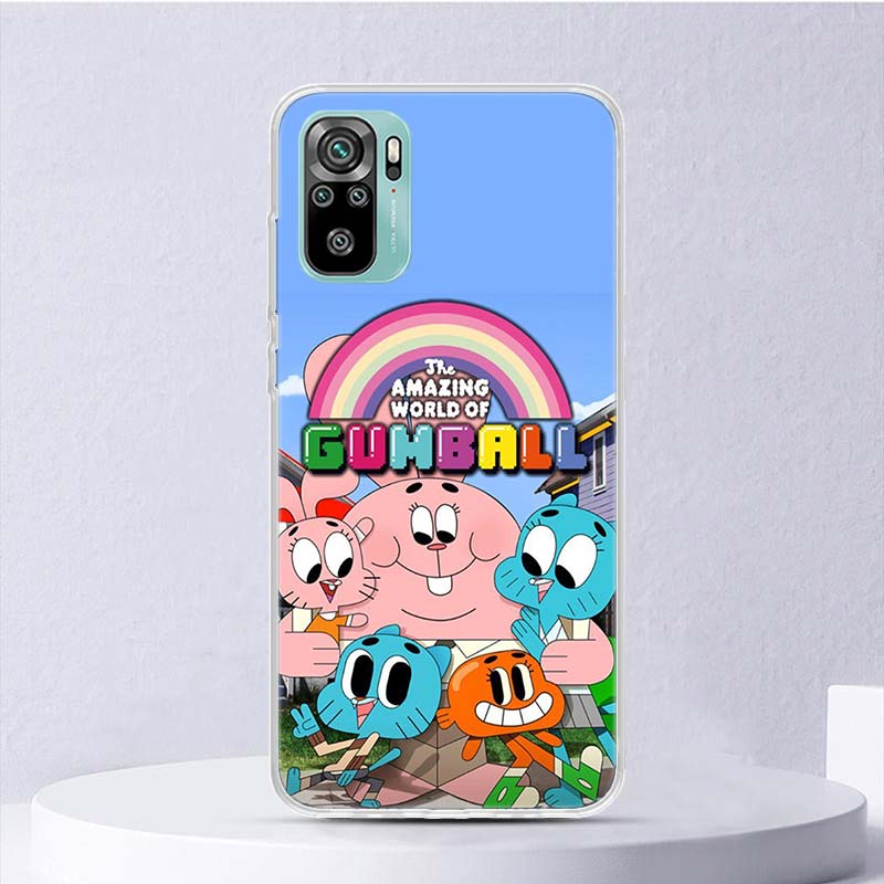 The Amazing World Gumball Soft Case For Xiaomi Redmi Note 14 13 12S 11S 10S 12 Pro Plus Phone Cover 11 10 11E 11T Note14 Shell C