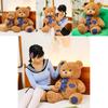 Teddy Bear Plush Toy For Kids Soft Polyester Filling Cartoon Gift For Children