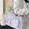 New Japanese Ins Crossbody Bag Large Capacity Versatile Travel Bag for Girls Kawaii Ulzzang Ita Bag Cute Hand-held Shoulder Bag