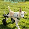 Adjustable Pet Rehabilitation Cart Breathable Disabled Pet Walking Aid  Rehabilitation Training