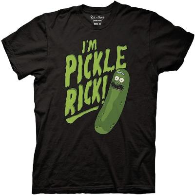 T-shirt à manches courtes pour homme Ripple Junction Rick et Morty Pickle Rick sous licence officielle