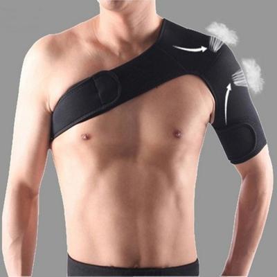 Protector de Hombro Elástico Ajustable Deportivo Unisex para Alivio del Dolor - Soporte Único