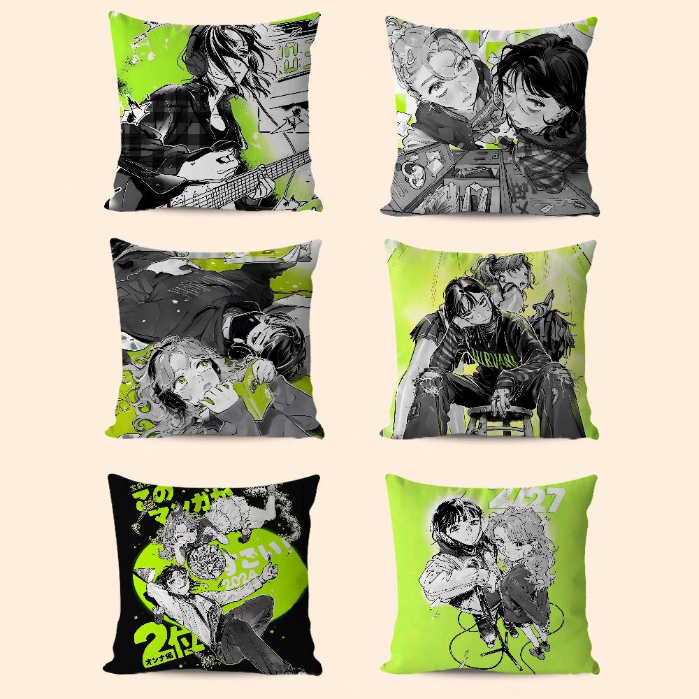 A-Aya Oosawa Koga M-Mitsuki Cushion Cover Inches Farmhouse Decor Home Throw Pillow Covers For Couch Decorations