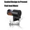 100ML Automatic Fish Feeder Capacity Battery Operated Programmable Timer for Aquarium Fish Tank Easy To Set Up Vacation Use