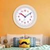 Bedroom Mute Clock Plastic Yellow Modern Wall Clock Creative Gift Children's Cute Living Room Home Decoration Desk Clock