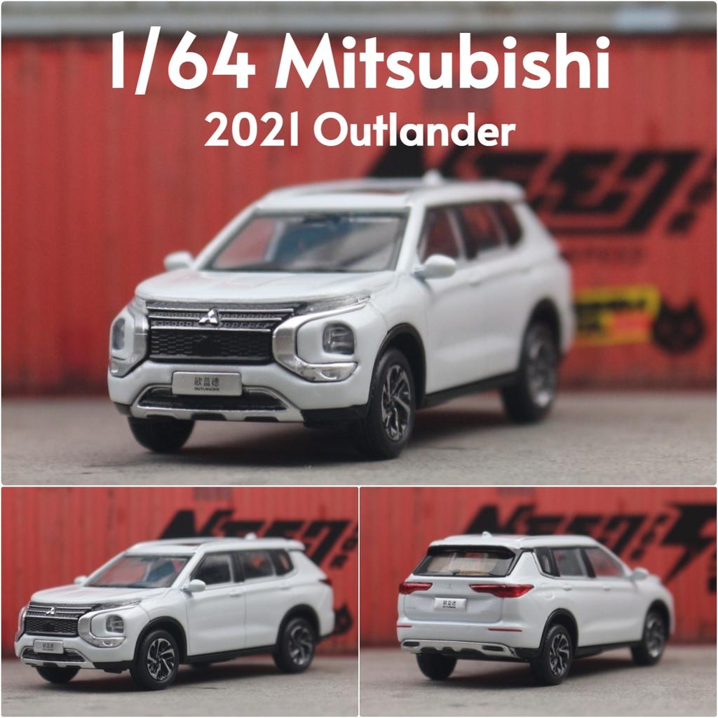 1/64 Mitsubishi Outlander SUV Sport Miniature Model 1:64 Diecast Metal Toy Car Vehicle Display Collection Free Wheels Gift Boys