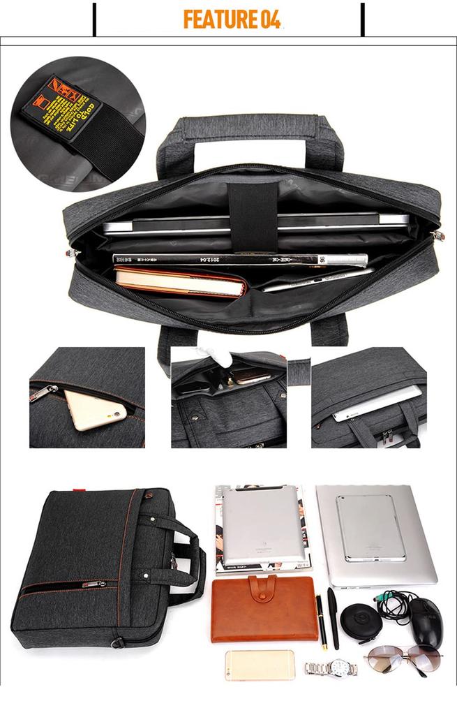 DouDai Shoulder PC Business Fits Inch Adjustable Perfect for Business and Travel Women's & Men's Bag, Bag, Bag, Shock-Absorbent, Waterproof,