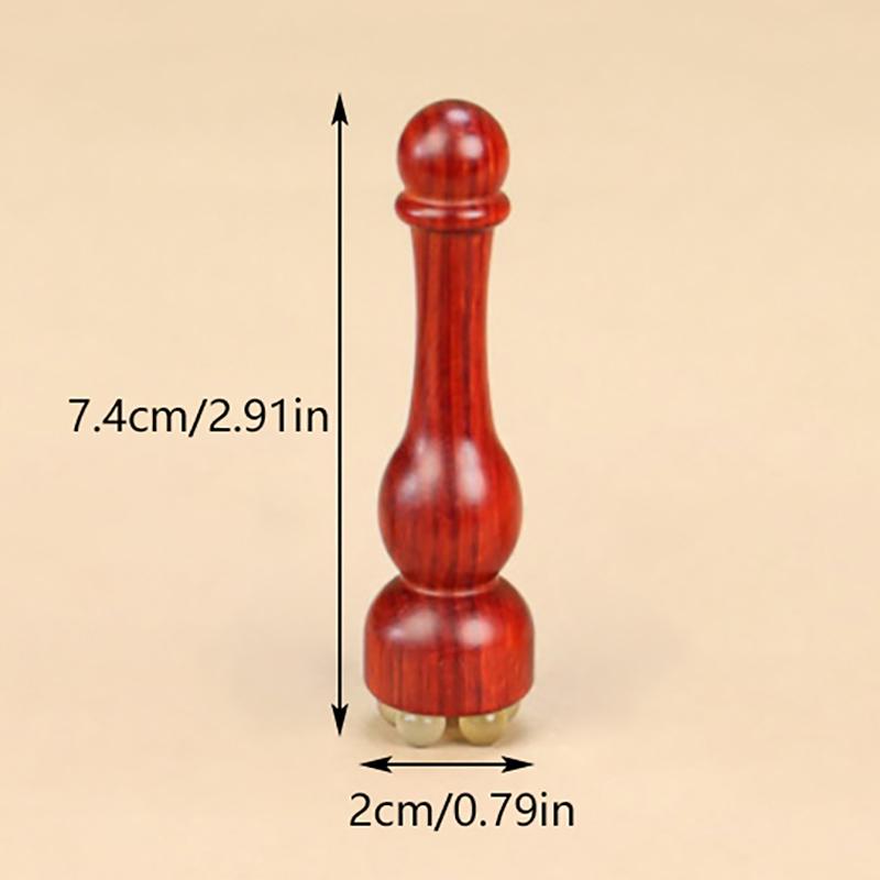 Smooth Face Massage Tool Sandalwood Gua Sha Face Skin Care Massage Sticks Lotus Seedpod Shape Massager Facial Physiotherapy Tool