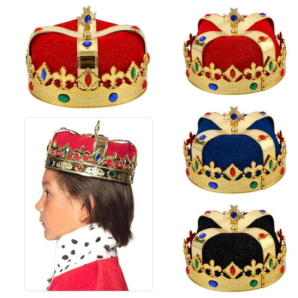 

Элегантная королевская коронационная шляпа Боланда, королевская императорская шляпа, королевская шляпа, корона, шляпа, реквизит для выступлений