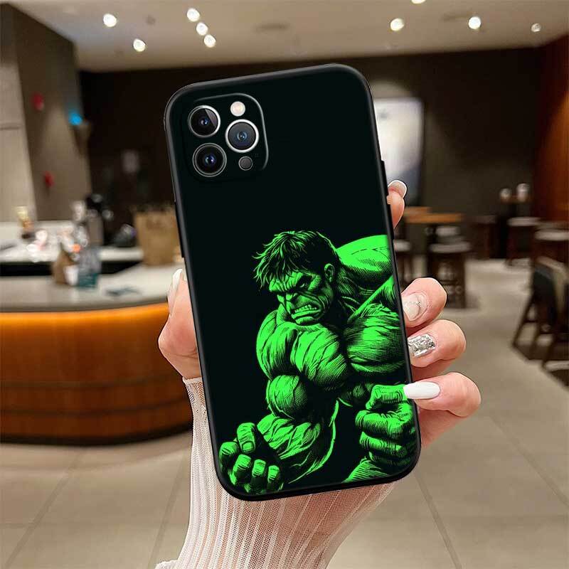 Marvel Hulk Shockproof Phone Case for iPhone 6 6s 7 8 11 12 13 14 15 16 17 16E XS Pro Max XR X SE Air