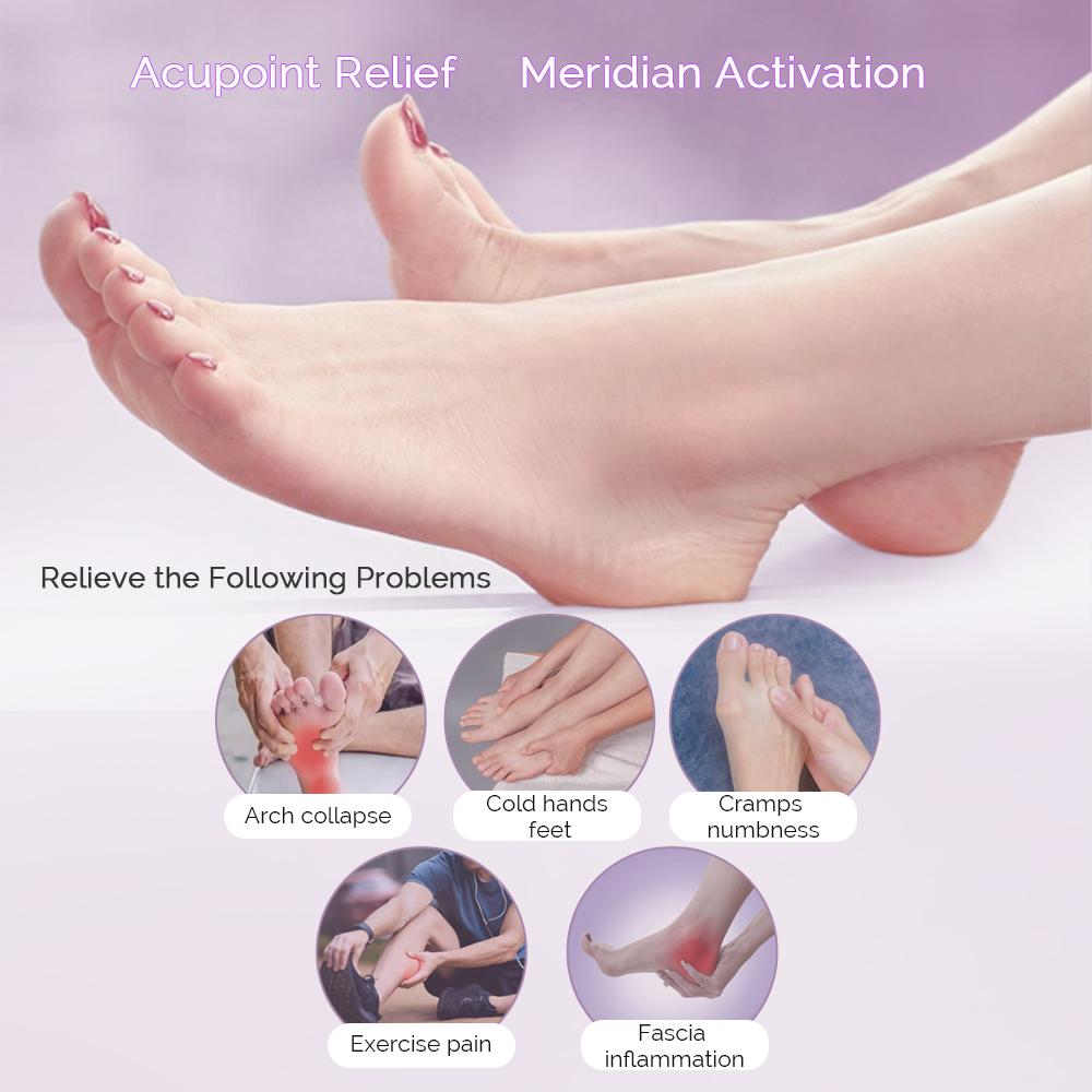 Yoga Massage Roller Foot Massage Roller Plantar Fascia Ball Muscle Relaxation Foot Care Home Use Massage Machine