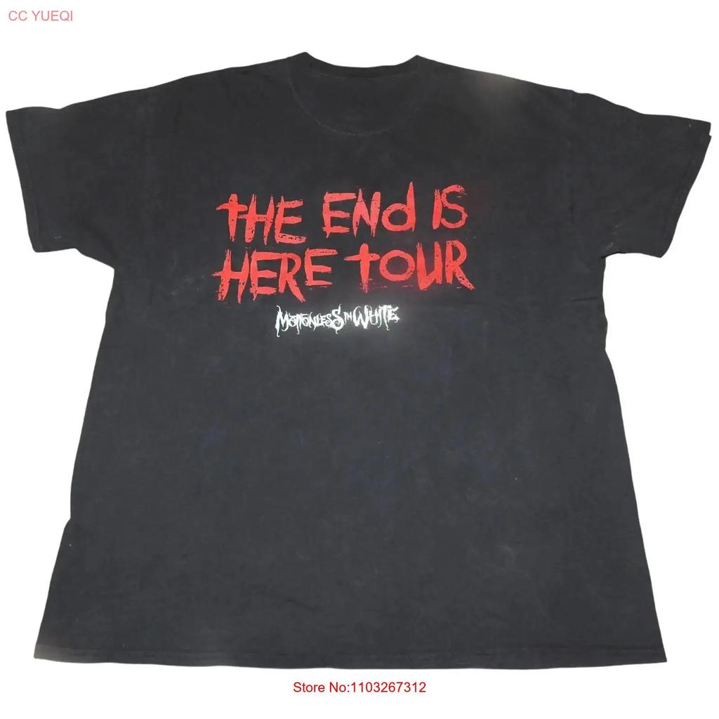 2017 Motionless In White The End Is Here Concert Tour Xl T Shirt Band Vintage Fashion Stylish Comfortable Breathable