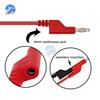 5pcs 4mm Banana Plug Test Line Banana To Banana Plug Test Lead Kit for Multimeter Match Alligator Clip For Electrical Work