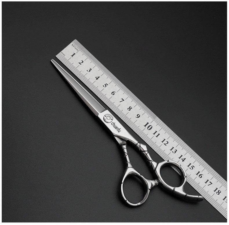 Household Hairdressing Scissors Set - Hair Cutting, Thinning, Serrated, Bangs Trimmer, Self-Cutting Tool for Choppy Hair