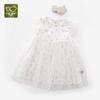 Labby Girls' Summer Mesh Princess Dress