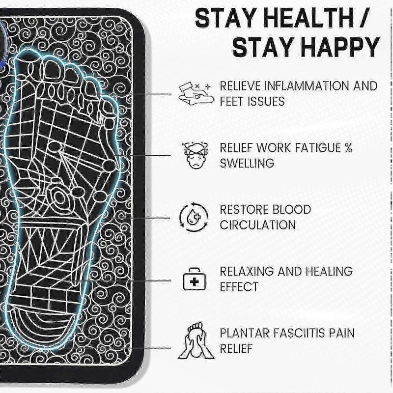 Foot Massager For Neuropathy Feet, Whole Body Massager For Neuropathy, 8 Modes 19 Levels Foot Massager For Neuropathy -YT4