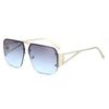 JYL TS Oversized Sunglasses UV Protection Face Slimming For Photo Shooting 90226