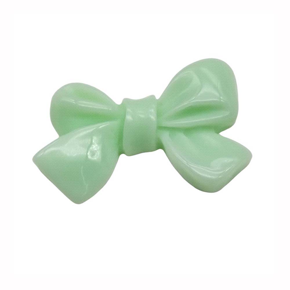 Colorful Bowknot Resin Flatback Ornament Mini Charms for Hair Clips Hair Band Making
