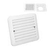 Griglia di Ventilazione Laterale per Camper Resistente all'Acqua Scambio d'Aria Versatile Uscita di Ventilazione per Camper Furgone Rimorchio Barca