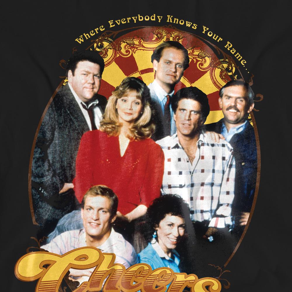 Cheers Unisex Adult Group Shot T-Shirt