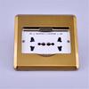 10A Multifunctional Floor Outlet Plank Ground Outlet Double Electrical Outlet Charger Socket Charger for Electrical Accessories