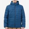 Timberland Sportowa Ciepła Jednolita Kolorowa Bawełniana Kurtka z Kapturem Męska Kurtka Niebieska A2EP9-BZ4