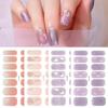 14 Pezzi Wrap per Unghie Strisce per Unghie da Donna Adesivo per Unghie Adesivo Gel per Unghie Adesivo Manicure per Unghie delle Dita